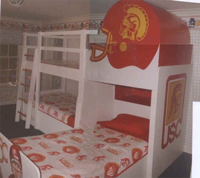 boys football beds